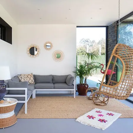 Βίλα Casa Moderna Con Piscina Y Vistas Al Bosque. Mungia